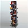 10 Shelves DVD Display Rack