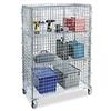 Mobile Wire Shelving Security Cart