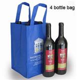 Reusable Four Bottle Wine Packing Bag