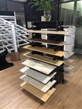 Four Sides Hardwood Flooring Display Stand