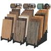 Wood Display material slot stand for Parquet Flooring
