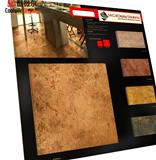 Granite Marble Stone Sample Boards For Wood Flooring Display