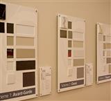 Customized Flooring Tile Wood Sample Display Board For Tile Samples