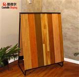 New Design Wood Flooring Boards Display Rack Stand For Exhibition